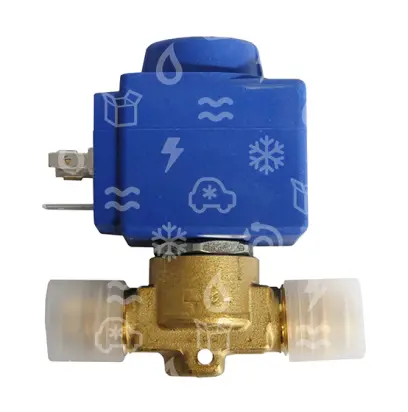 ventil solenoid Castel, NC, šroubovací 3/8